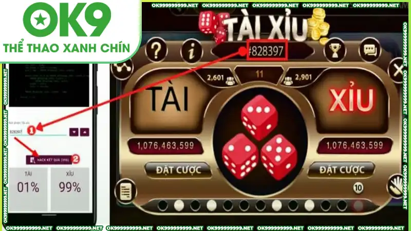 Điều khoản điều kiện OK9 nghiêm cấm gian lận kết quả